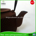 Wholesale 850ML enamelled Chinese thick cast iron teapots